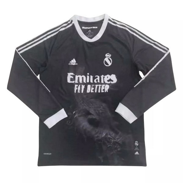 Thailande Maillot Football Real Madrid Human Race ML 2020-21 Noir